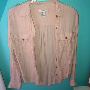 Forever 21 Pink button down